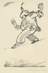 Fritz Eichenberg, Gulliver's Travels: Walking a Tight Rope