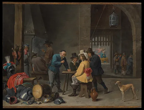 David Teniers d.J., Guardroom with the Deliverance of Saint Peter