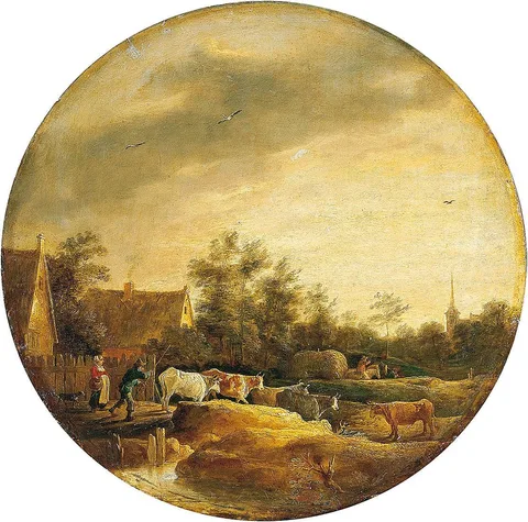 David Teniers d.J., Landscape with Cows