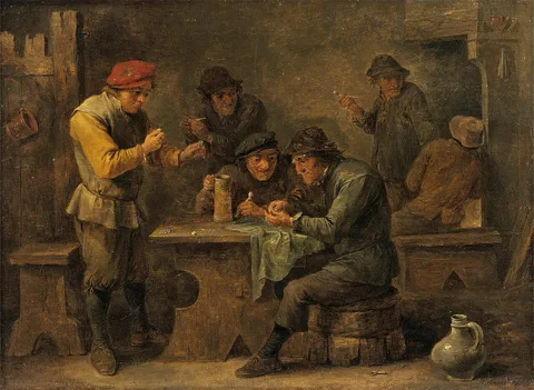 David Teniers d.J., Peasants Playing Dice
