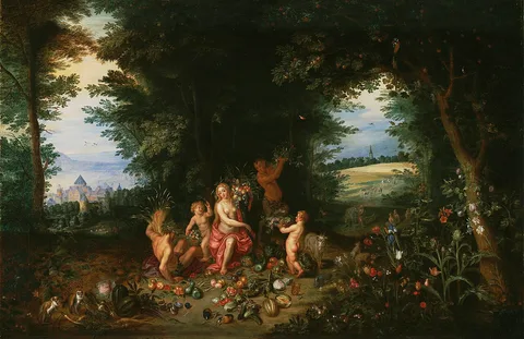Hendrik van Balen, Landscape with Ceres (Allegory of Earth)