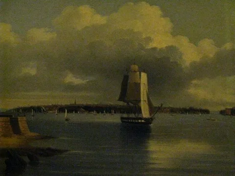 Edmund Coates, N.Y. From Bedloe's Island