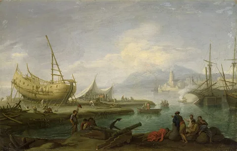 Jakob Philipp Hackert, Coastal Landscape