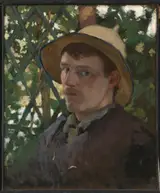 Will Hicok Low, Self-Portrait at Montigny
