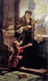 Vajda Zsigmond, Erzsébet Szilágyi