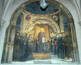 Neri Di Bicci, Glory of St. Giovanni Gualberto
