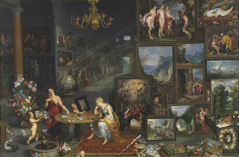 Hendrick van Balen, Allegory of Sight and Smell