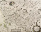 John Ogilby, New Map of Kent actually survey'd and deleniated by His Majesties Cosmographer, John Ogilby Esq