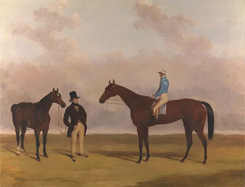 Harry Hall, 'Crucifix' with John Day Up