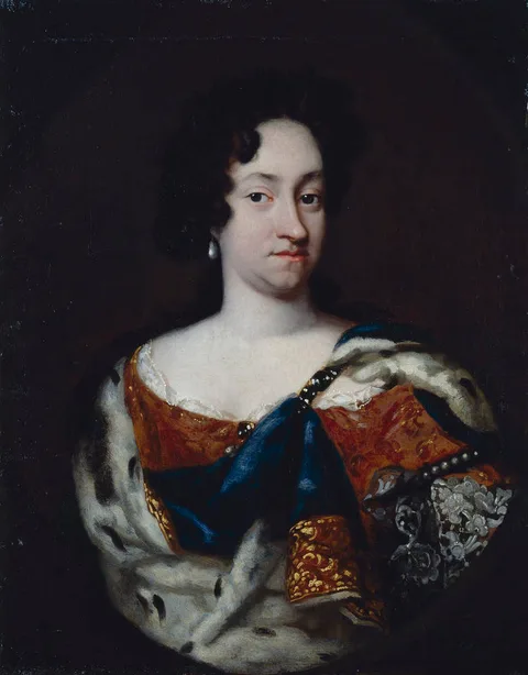 Samuel Bottschild, Portrait of Anna Sophie of Denmark electress of Saxony