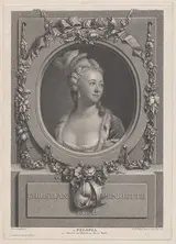 Johann Friedrich Bause, Portrait of Christiane Henriette Koch as Pelopia