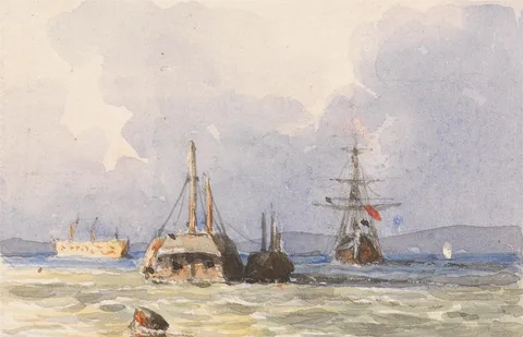 George Jackson, In Portsmouth Harbor