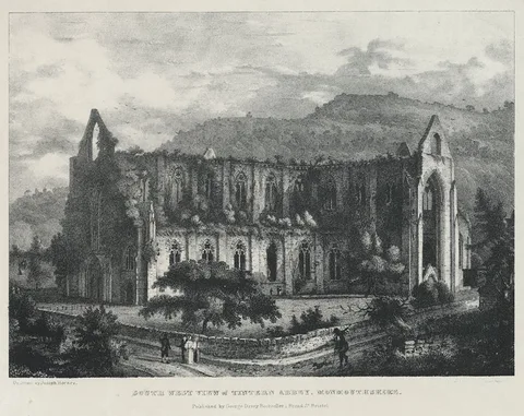 John Horner, South West View of Tintern Abbey, Monmouthshire