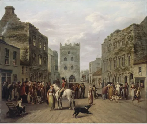 John George Mulvany, View of Kilmallock