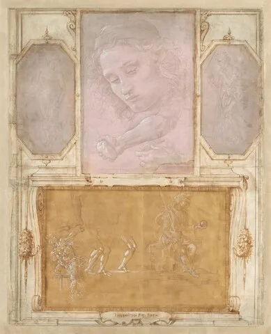 Sandro Botticelli, Page from the Collection of Niccolò Gaddi (So-Called "Vasari Page")