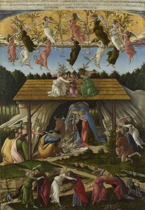 Sandro Botticelli, The Mystical Nativity
