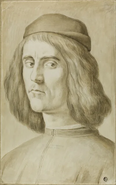 Sandro Botticelli, Portrait Bust of a Young Man