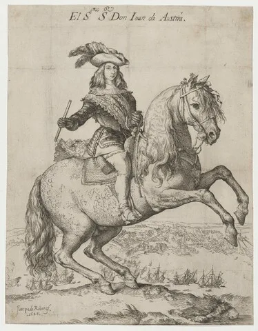 Jusepe de Ribera, Equestrian Portrait of Don Juan de Austria