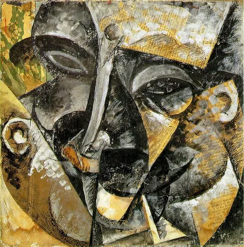 Umberto Boccioni, Dynamism of a Man's Head