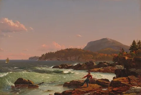Frederic Edwin Church, Newport Mountain, Mount Desert