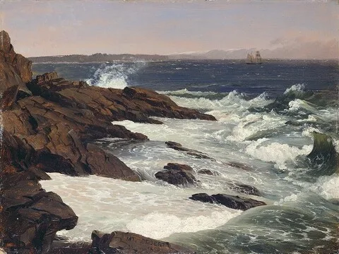 Frederic Edwin Church, Fog off Mount Desert