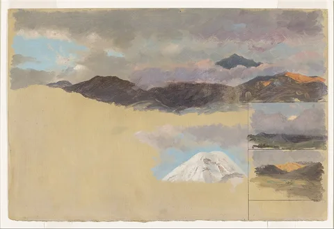 Frederic Edwin Church, Studies of Mount Chimborazo, Ecuador