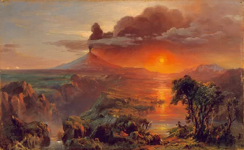 Frederic Edwin Church, Study for Cotopaxi
