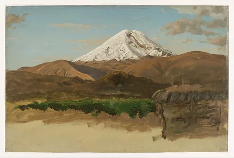 Frederic Edwin Church, Study of Mount Chimborazo, Ecuador