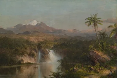 Frederic Edwin Church, View of Cotopaxi