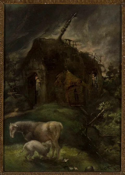 Cyprian Norwid, Ruined shrine