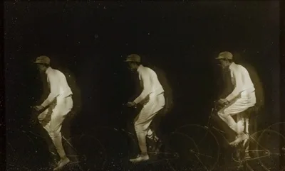 Étienne-Jules Marey, Man Bicycling