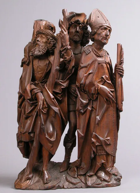Tilman Riemenschneider, Saints Christopher, Eustace, and Erasmus (Three Helper Saints)