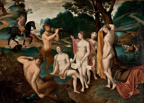 François Clouet, The Bath of Diana