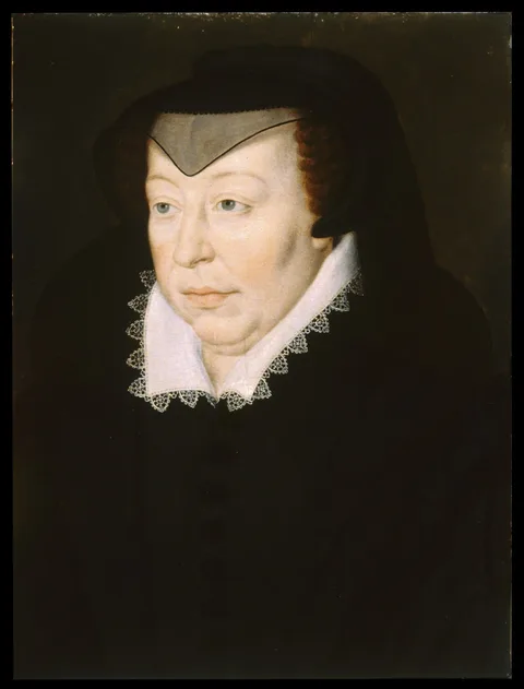 François Clouet, Portrait of Catherine de' Medici