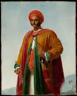 Anne-Louis Girodet, Study for "Portrait of an Indian"