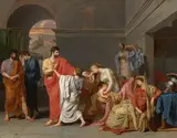 Anne-Louis Girodet, Coriolanus Taking Leave of his Family