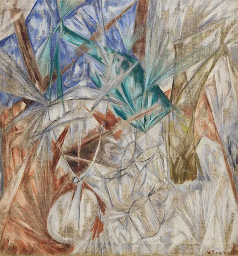Mikhail Larionov, Glass