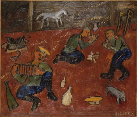 Mikhail Larionov, Dancing Soldiers