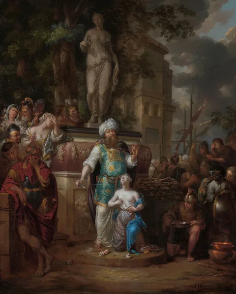 Arnold Houbraken, Sacrifice of Iphigenia