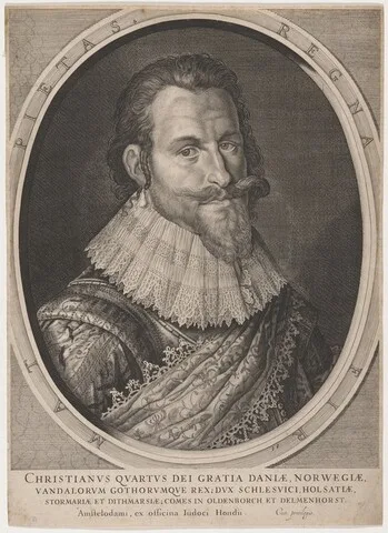Jodocus Hondius I, Christian IV of Denmark
