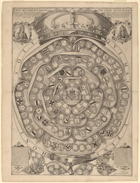 Jodocus Hondius I, Talbot's Rose:  A Record of the Knights of the Garter, 1486-1589