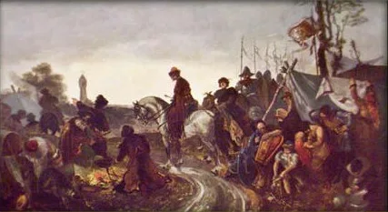Mikoláš Aleš, Hussite Camp