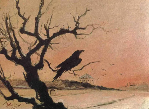 Mikoláš Aleš, The Raven of Karlštejn