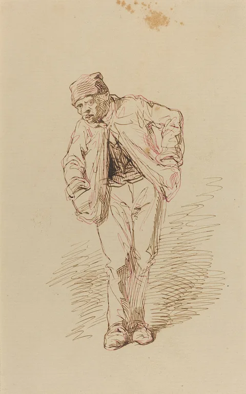 Paul Gavarni, Sketch of a Man