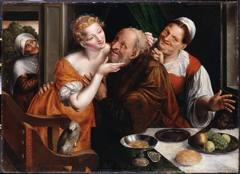 Jan Matsys, The Ill-matched Pair