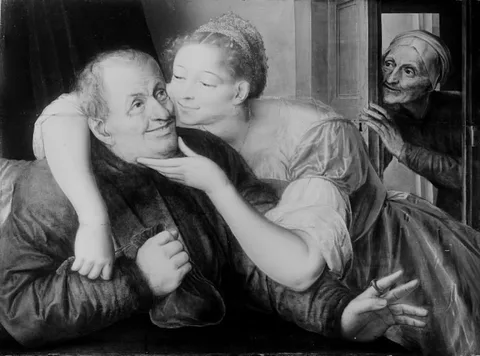 Jan Matsys, The ill-matched lovers