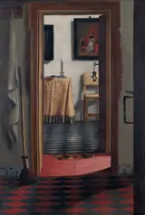 Samuel van Hoogstraten, View of an Interior