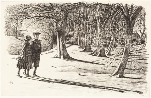 George du Maurier, Two Children in the Snow