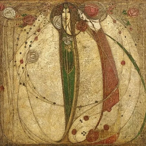 Margaret MacDonald, The White Rose and the Red Rose