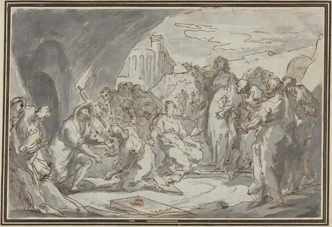 Jean-Baptiste van Loo, The Raising of Lazarus